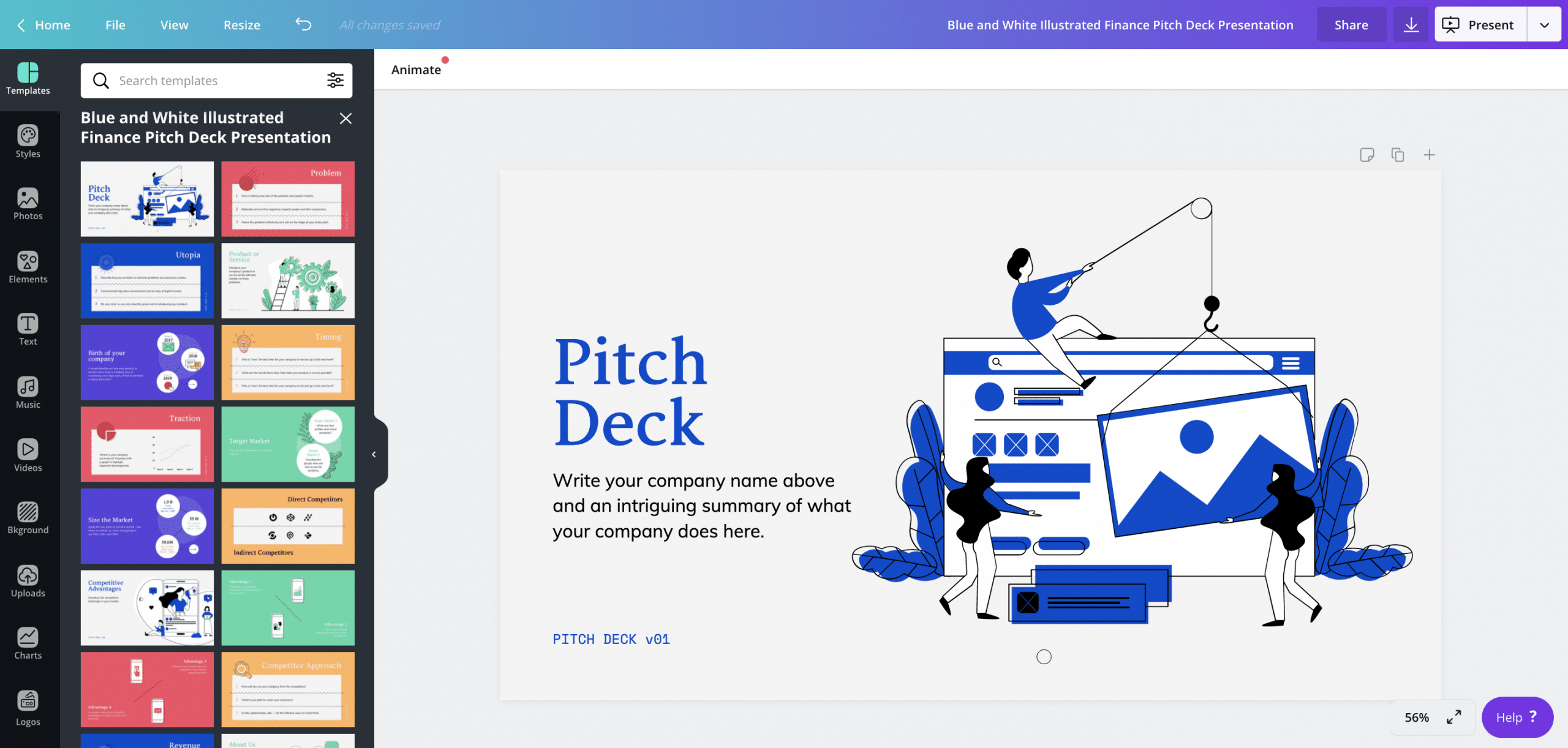 How to build a sales deck for free
